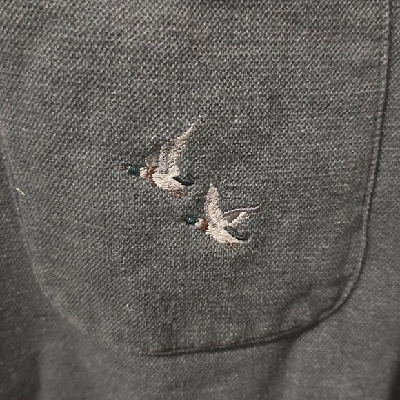 Vintage Grey Bird 1/4 zip - Picture 2 of 2